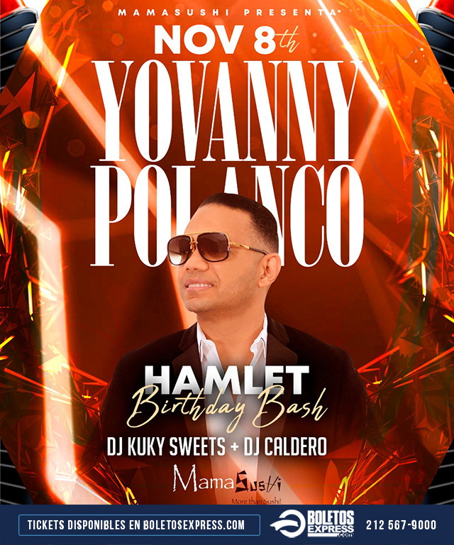 Buy tickets for Yovanny Polanco Yovanny Polanco