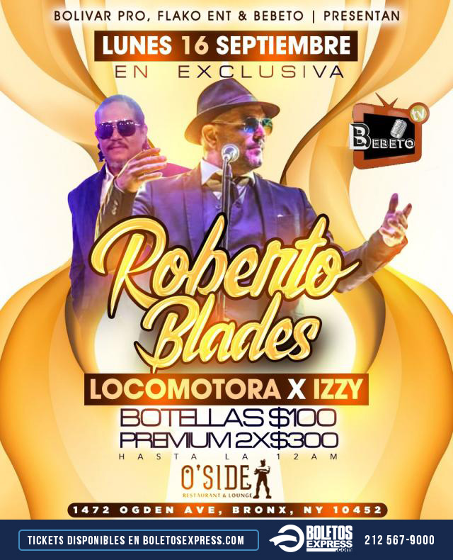 Buy tickets for ROBERTO BLADES ROBERTO BLADES