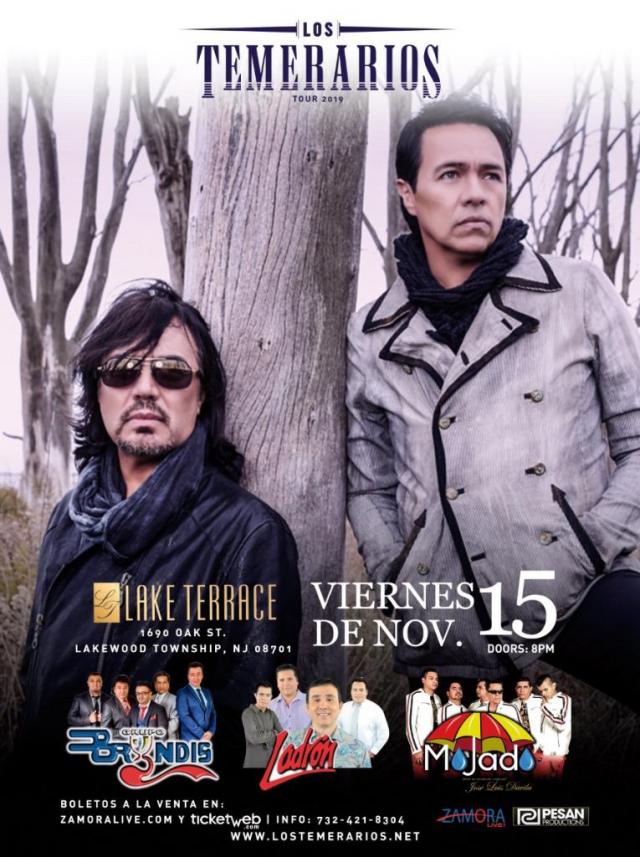 Los Temerarios Tickets BoletosExpress