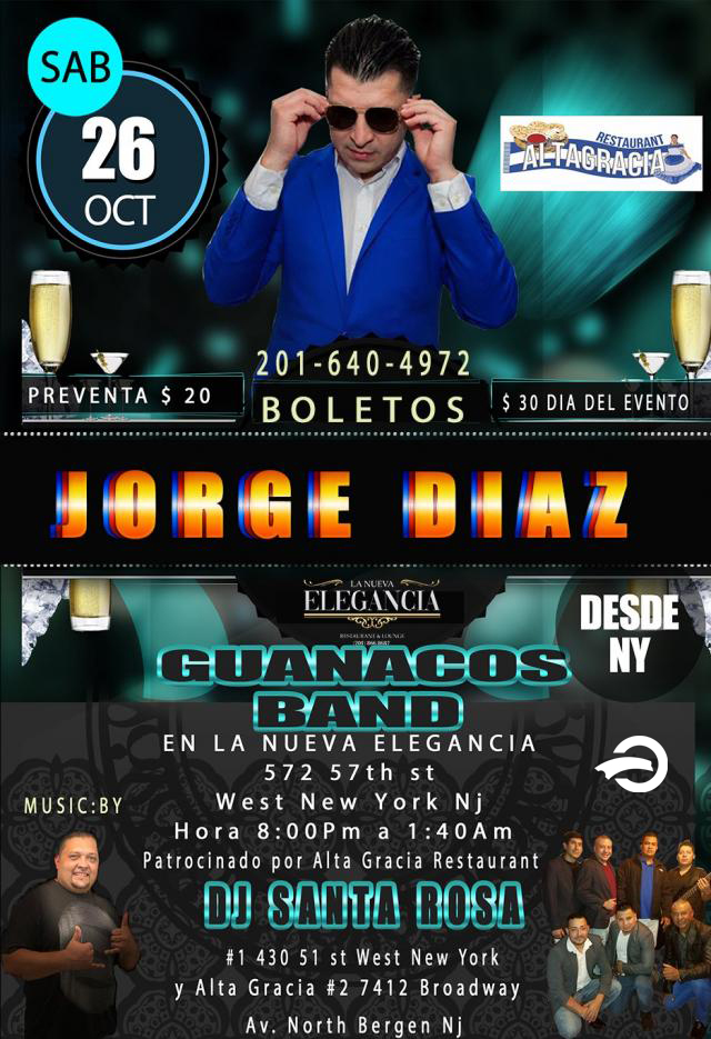 Buy tickets for JORGE DIAZ & GUANACOS BAND JORGE DIAZ & GUANACOS BAND