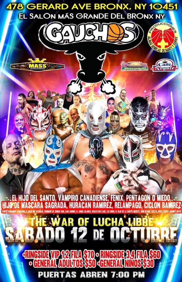 Buy tickets for THE WAR OF LUCHA LIBRE THE WAR OF LUCHA LIBRE