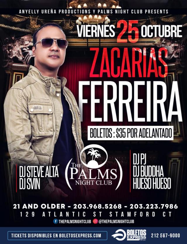 Zacarias Ferreira Tickets BoletosExpress