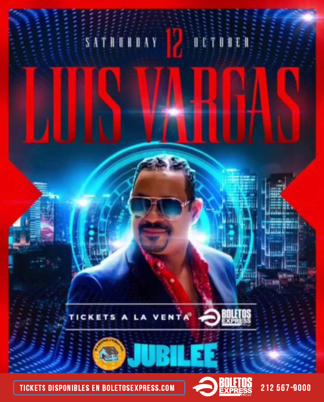 Buy tickets for LUIS VARGAS LUIS VARGAS