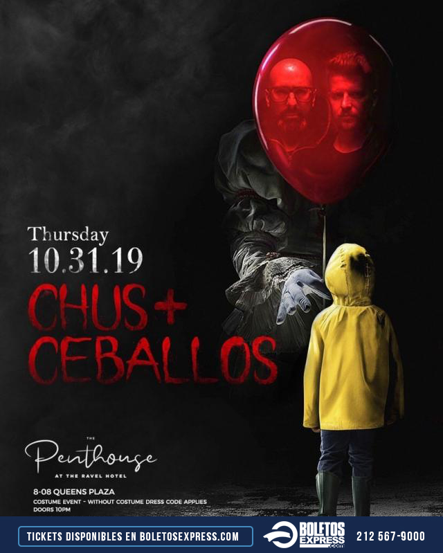 Buy tickets for Chus Ceballos Halloween at Ravel Penthouse 808 2019 Chus Ceballos Halloween at Ravel Penthouse 808 2019