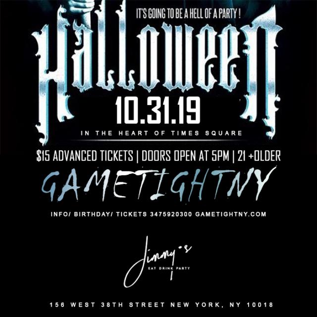 Jimmy's NYC Halloween party 2019