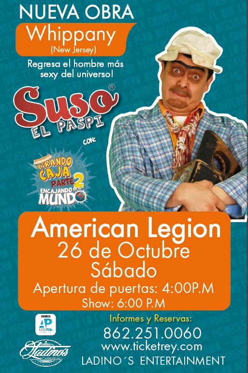 Buy tickets for SUSO EL PASPI SUSO EL PASPI