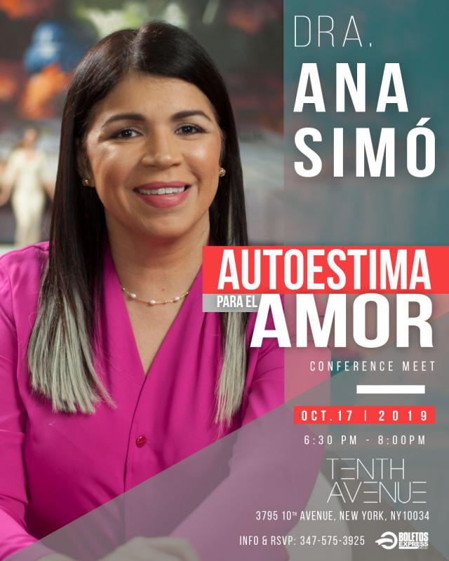 Buy tickets for Dra. Ana Simó Dra. Ana Simó