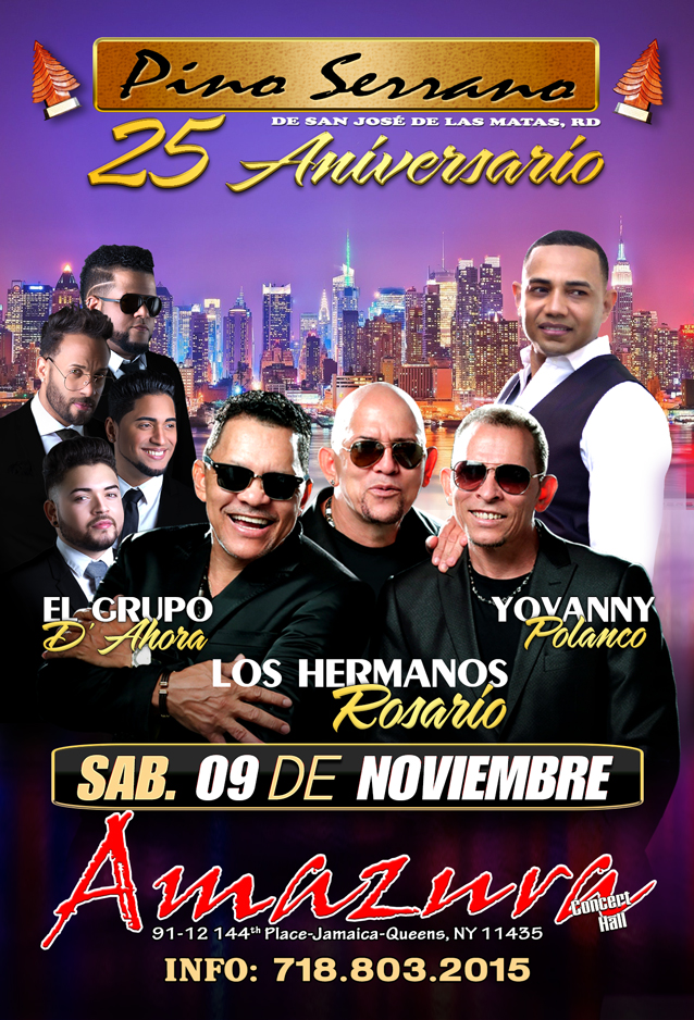 Buy tickets for GRUPO D' AHORA, LOS HERMANOS ROSARIO & YOVANNY POLANCO GRUPO D' AHORA, LOS HERMANOS ROSARIO & YOVANNY POLANCO