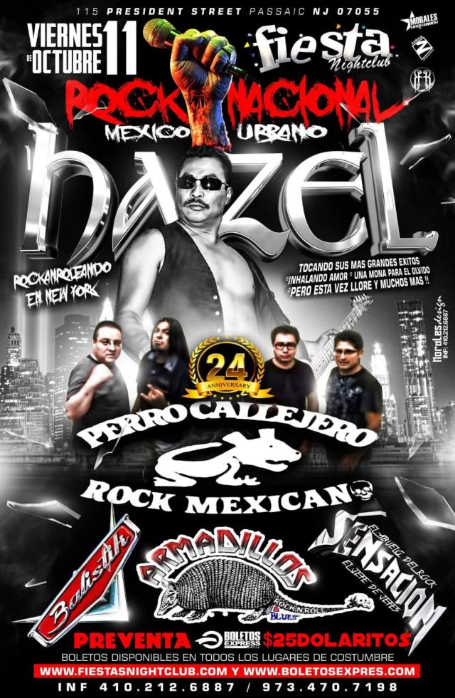 Buy tickets for HAZEL ROCKANROLEANDO NEW JERSEY HAZEL ROCKANROLEANDO NEW JERSEY