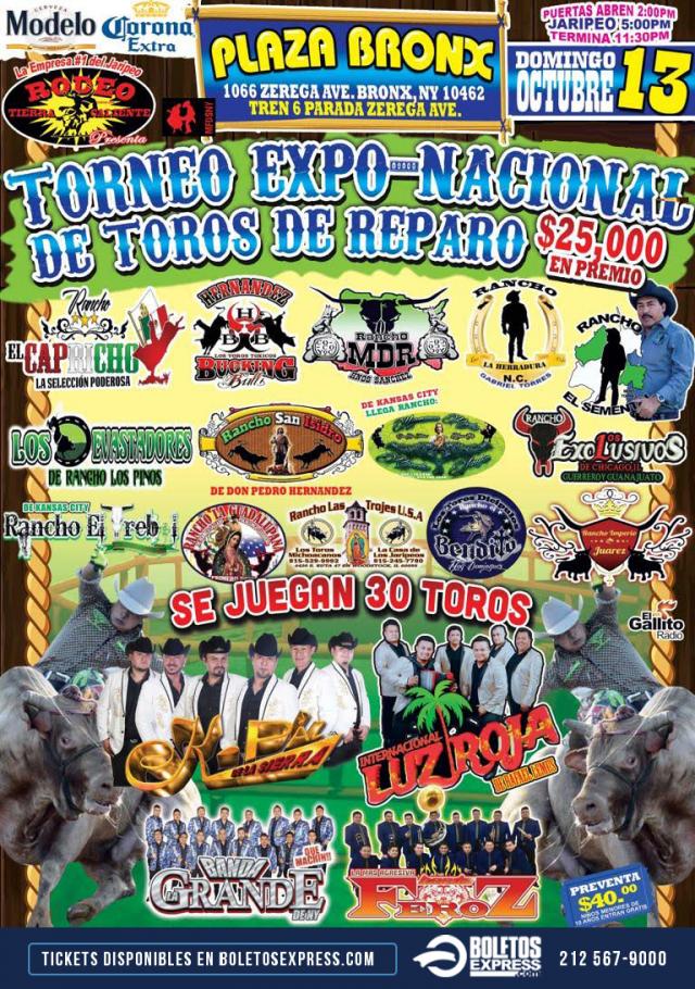 Torneo EXPO NACIONAL DE TOROS DE REPARO
