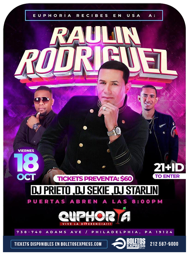 Buy tickets for Raulin Rodríguez Raulin Rodríguez