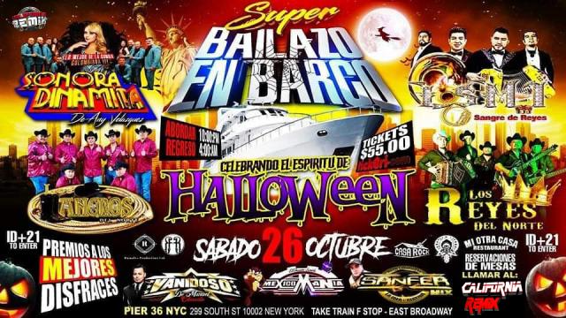 Fiesta En Barco / Noche DE Halloween 