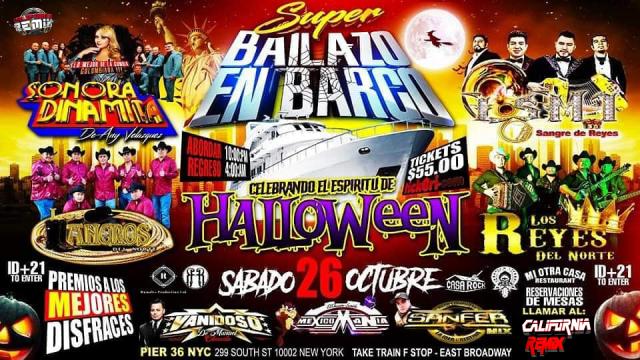 Buy tickets for Fiesta En Barco / Noche DE Halloween  Fiesta En Barco / Noche DE Halloween