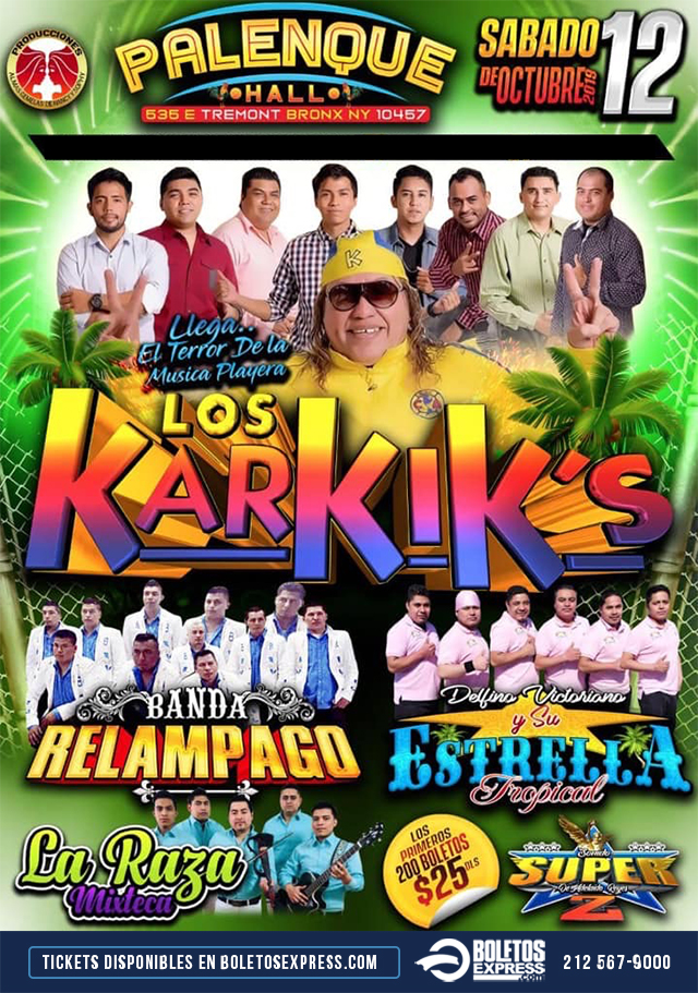 Buy tickets for Los Karkik's Los Karkik's