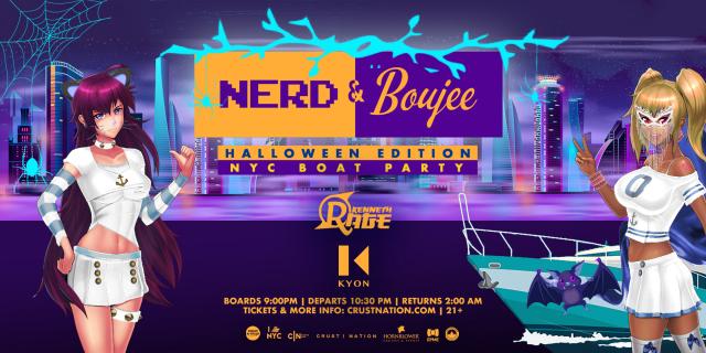 Nerd & Boujee NYC Boat Party Yacht Cruise Halloween Friday