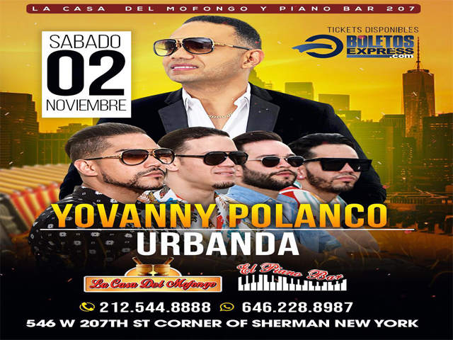 Buy tickets for Geovanny Polanco & Urbanda Geovanny Polanco & Urbanda