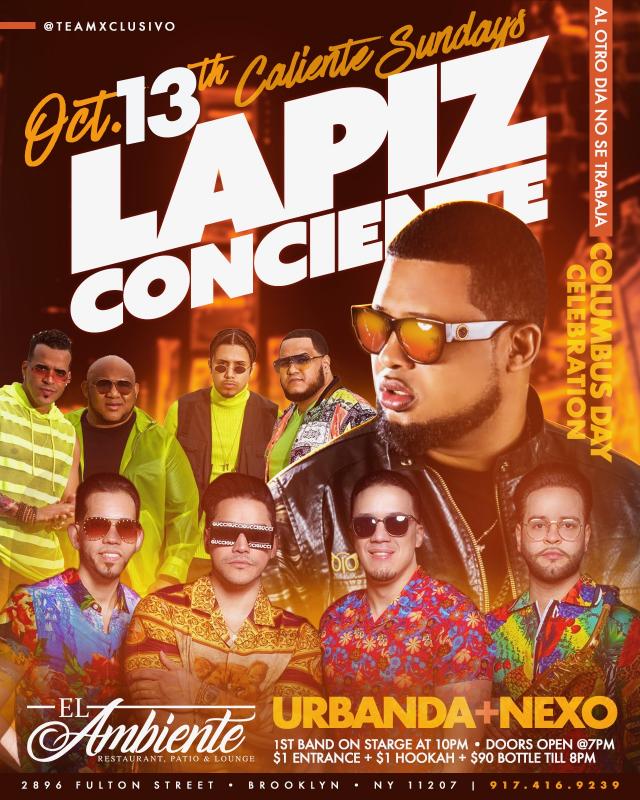 Buy tickets for LAPIZ CONCIENTE, URBANDA & NEXO LAPIZ CONCIENTE, URBANDA & NEXO