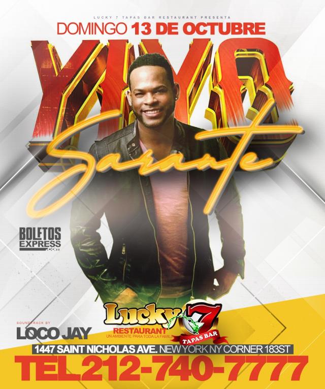 YIYO SARANTE EN CONCIERTO BAILABLE (CANCELED) Tickets BoletosExpress