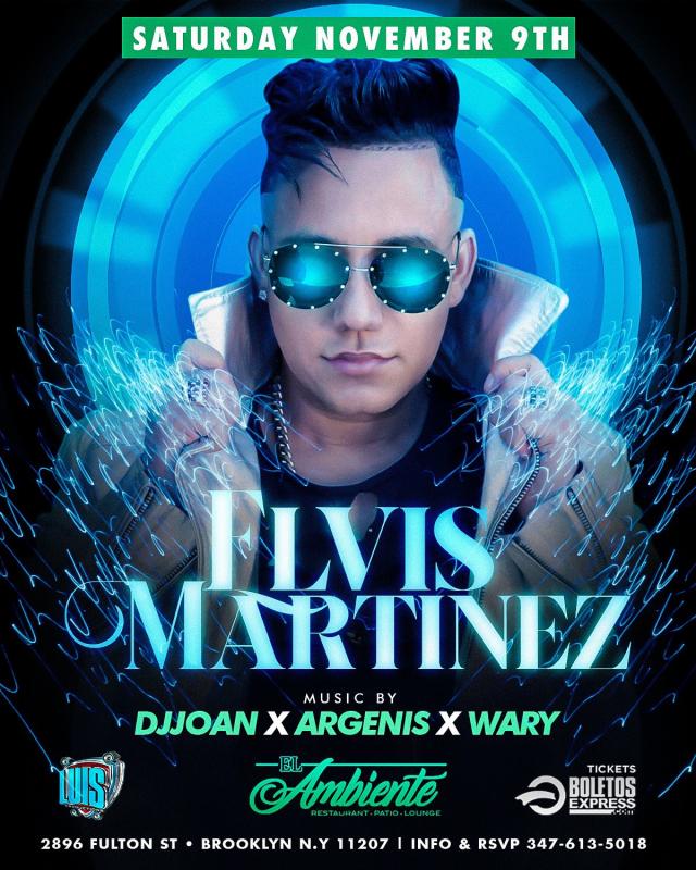 Buy tickets for ELVIS MARTINEZ ELVIS MARTINEZ