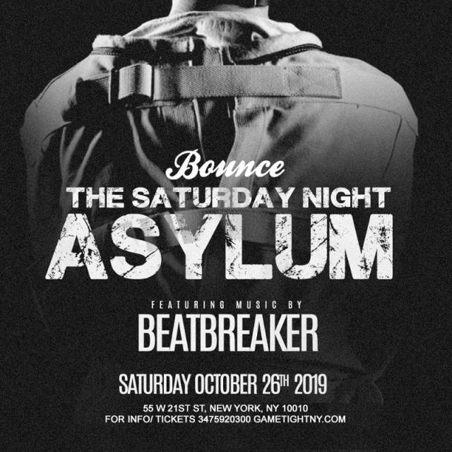 Bounce NYC Halloween Saturday Night 2019 