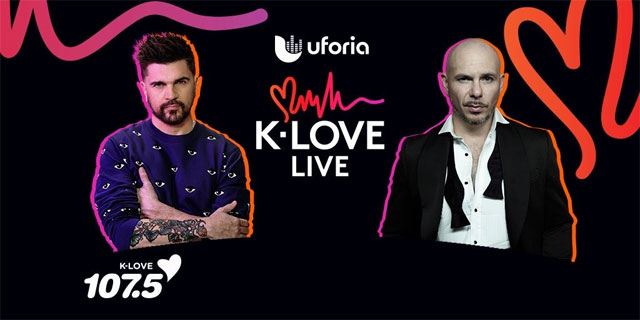 Uforia K-Love Live: Juanes & Pitbull