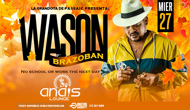 Buy tickets for Wason Brazoban  Wason Brazoban