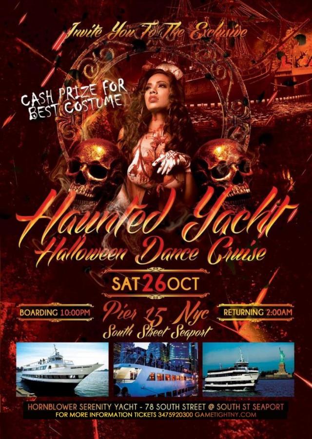 Hornblower Serenity Halloween Cruise at Pier 15 NYC