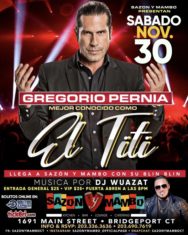 Buy tickets for TITI -  GREGORIO PERNIA  TITI -  GREGORIO PERNIA