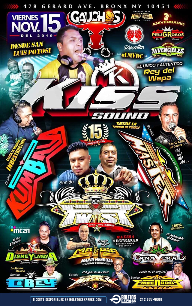 Buy tickets for Kiss Sound Kiss Sound