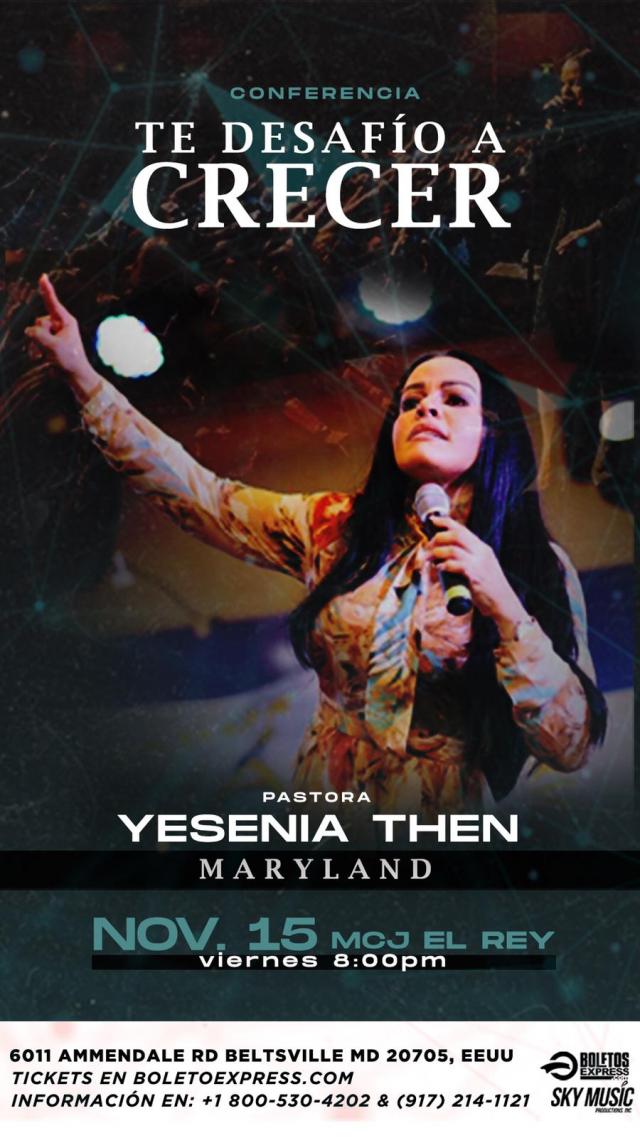 YESENIA THEN Tickets BoletosExpress