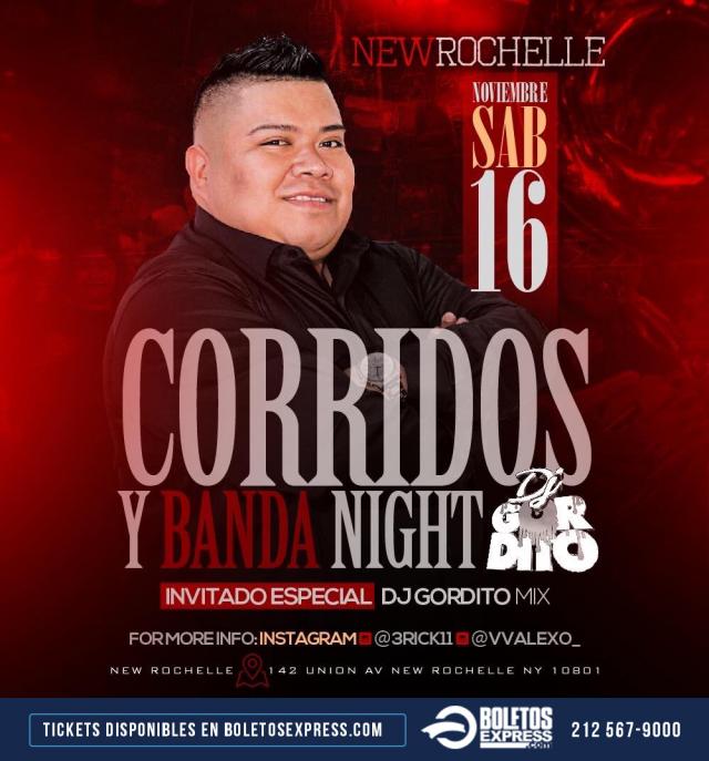 Buy tickets for CORRIDOS Y BANDA NIGHT CORRIDOS Y BANDA NIGHT