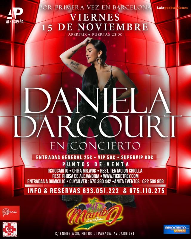 Buy tickets for Daniela Darcourt Daniela Darcourt