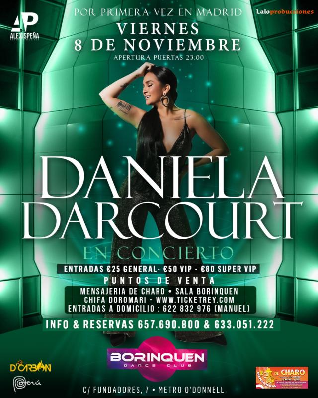 Buy tickets for Daniela Darcourt Daniela Darcourt