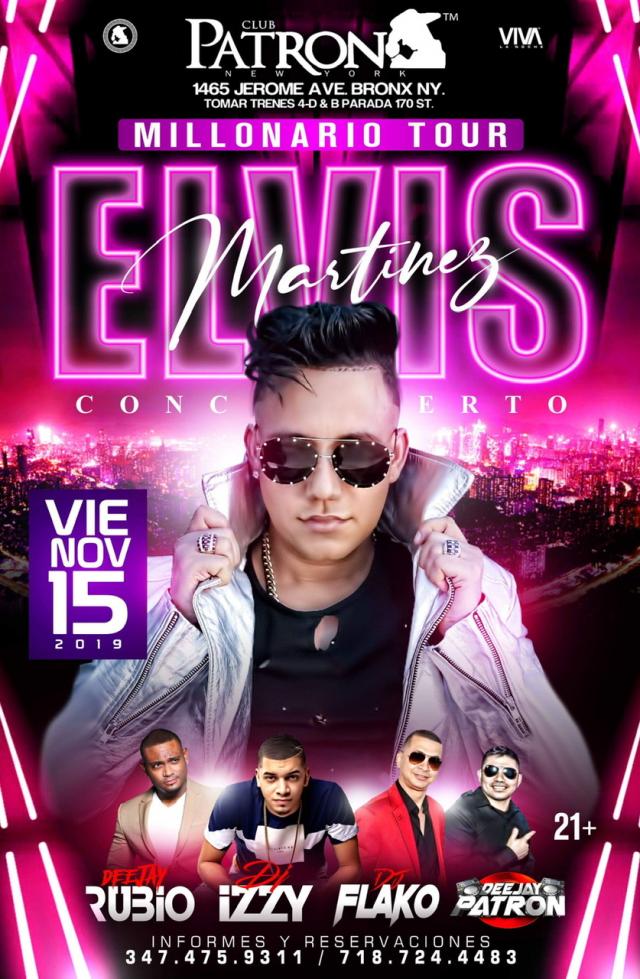 Buy tickets for ELVIS MARTÍNEZ ELVIS MARTÍNEZ