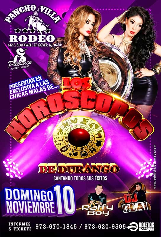 Buy tickets for LOS HOROSCOPOS DE DURANGO LOS HOROSCOPOS DE DURANGO