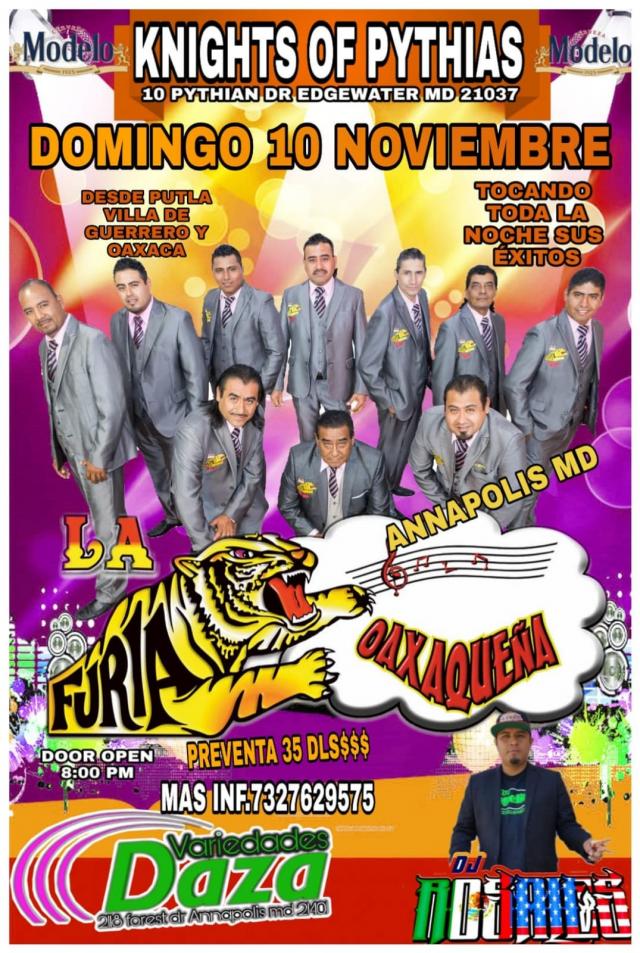 Buy tickets for La Furia Oaxaqueña La Furia Oaxaqueña