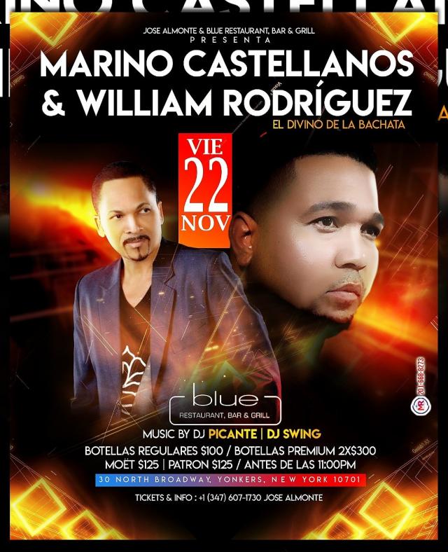Buy tickets for MARINO CASTELLANOS & WILLIAM RODRIGUEZ MARINO CASTELLANOS & WILLIAM RODRIGUEZ