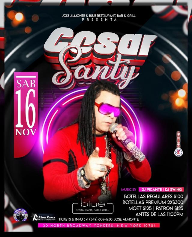 Buy tickets for CESAR SANTY CESAR SANTY