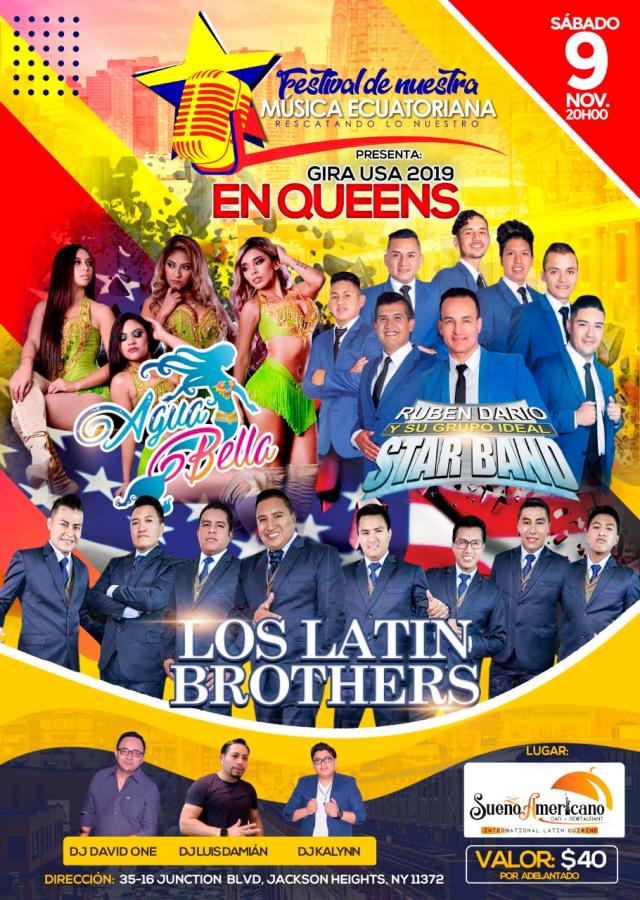 Los Latin Brothers, Agua Bella, Ruben Dario