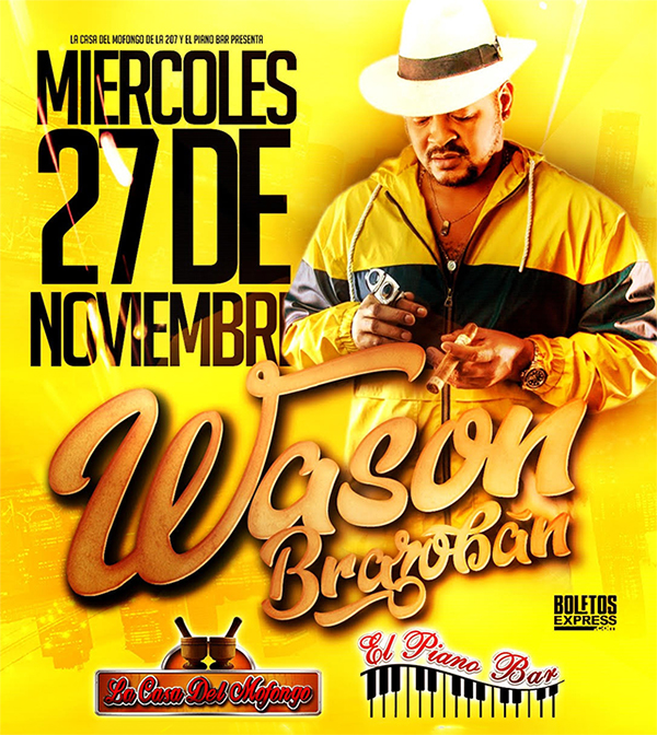 Buy tickets for Wason Brazoban Wason Brazoban
