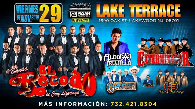 Banda El Recodo, Aldo Trujillo, Exterminador & Originales de San Juan 