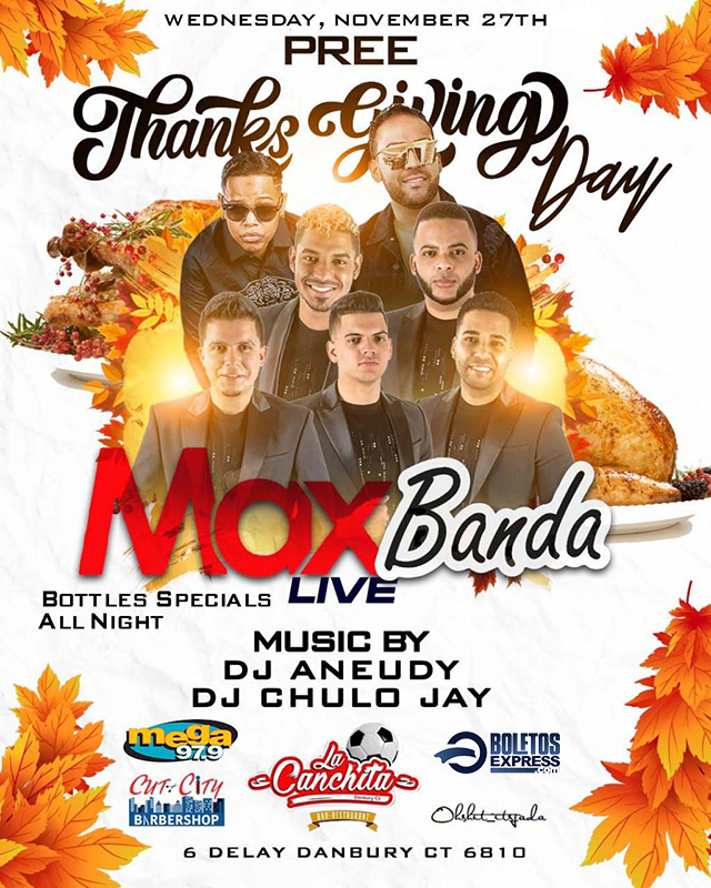 Buy tickets for MAX BANDA: Pre Thanks Giving Day MAX BANDA: Pre Thanks Giving Day