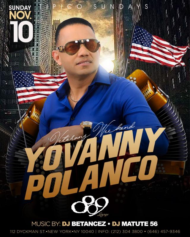 Buy tickets for Yovanny Polanco Yovanny Polanco