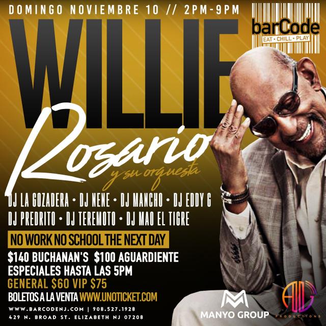 Buy tickets for Willie Rosario Willie Rosario