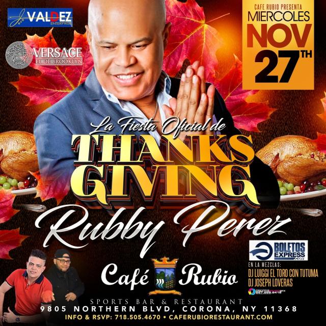 Buy tickets for RUBBY PEREZ en el Rubio Cafe RUBBY PEREZ en el Rubio Cafe