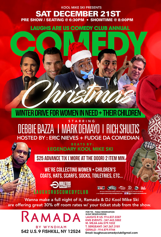 Comedy Christmas: Debbie Bazza | Mark DeMayo | Rich Shultis