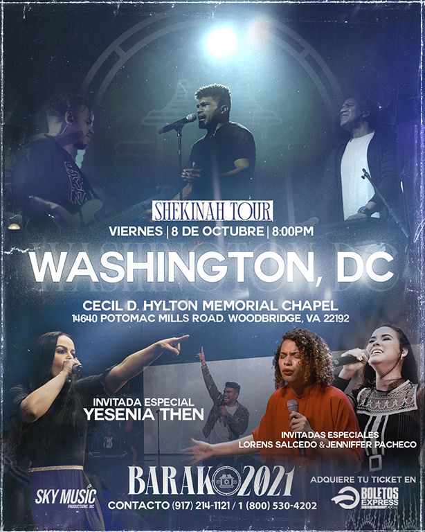 Buy tickets for GRUPO BARAK / PASTORA YESENIA THEN - WASHINGTON, DC GRUPO BARAK / PASTORA YESENIA THEN - WASHINGTON, DC