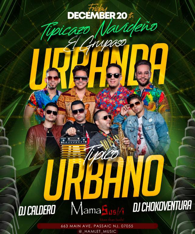 Buy tickets for URBANDA & TIPICO URBANO URBANDA & TIPICO URBANO
