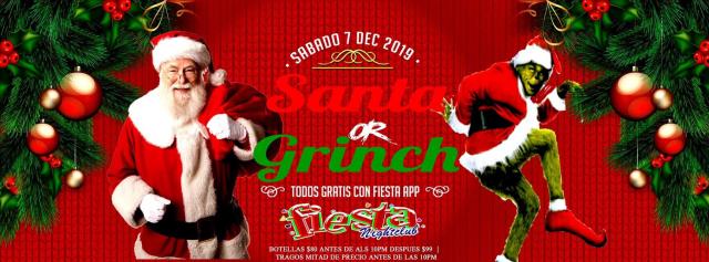 SANTA OR GRINCH PARTY