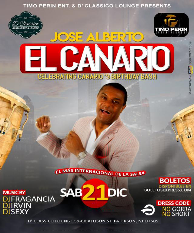 Buy tickets for JOSE ALBERTO EL CANARIO ( EVENT CANCELLED) JOSE ALBERTO EL CANARIO ( EVENT CANCELLED)